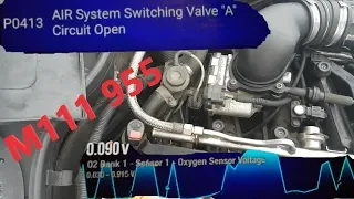 Mercedes w203 Secondary Air Injection System -Diagnosis- P0410 P0413