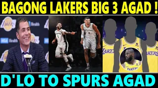 BREAKING: Bagong "LAKERS BIG 3" Agad ni ROB PELINKA! D'Angelo RUSSELL sa SPURS AGAD