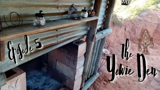 THE YOWIE DEN | Off Grid Bushcraft Shelter | EPISODE FIVE | Extending The Main Frame | #australia