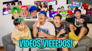 REACCIONAMOS A MIS VIDEOS VIEJOS !!!