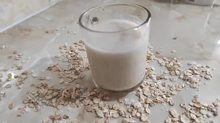 Овсяное молоко за 5 минут! Простой и вкусный рецепт в домашних условиях!