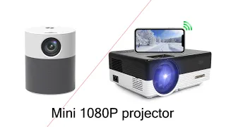 1080P mini full HD projector comparing: Touyinger T9 compare with Touyinger Q7