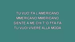 Renato Carosone Tu vuo' fa' l'americano M L [karaoke] [karaoke]