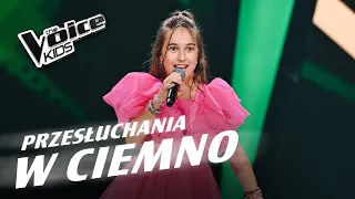 Helenka Zaciewska - „Prawy do lewego” - Przesłuchania w ciemno | The Voice Kids Poland 7