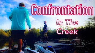 Confrontation In The Creek, Bassmaster on Sam Rayburn