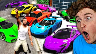 Collecting RARE Trillionaire SUPERCARS In GTA 5.. (Mods)