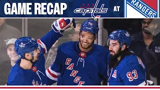 GAME RECAP: New York Rangers vs Washington Capitals (12/27/23)