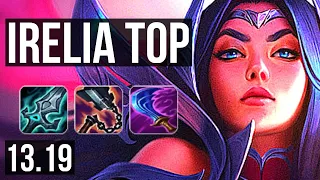 IRELIA vs PANTHEON (TOP) | Comeback, 700+ games, 1.1M mastery | BR Grandmaster | 13.19