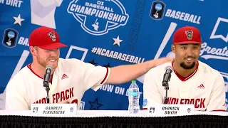 NC State's Elliott Avent, Garrett Pennington, Derrick Smith on Regional win over South Carolina