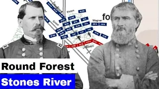 Battle of Stones River, Part 3 | The Round Forest Animated Battle Map