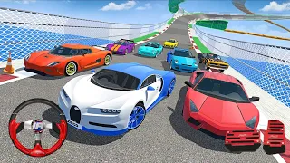 Car stunt master - gt car superhero mega ramp car games 2024 new car unlocked android gameplay