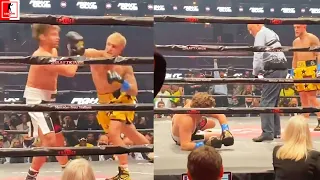 MUST SEE! FULL RINGSIDE VIEW OF JAKE PAUL'S TKO WIN OVER BEN ASKREN