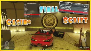 GTA V Online 1.67 Casino Heist Final Script Updated v3.1 for Kiddions Mod Menu 0.9.10