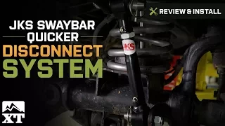 Jeep Wrangler (2007-2017 JK) JKS Front Swaybar Quicker Disconnect System Review & Install