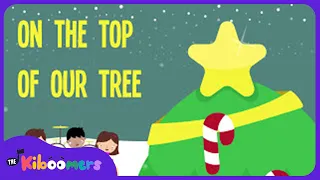 Twinkle Twinkle Christmas Star Lyric Video - The Kiboomers Preschool Songs & Nursery Rhymes