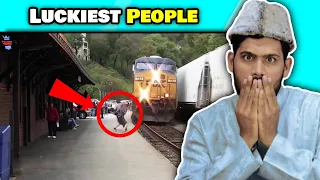 Villagers React To Luckiest People Caught On Camera ! Tribal People React To Luckiest People