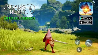Noah’s Heart (Tencent) - Official Launch MMORPG Gameplay (Android/IOS)