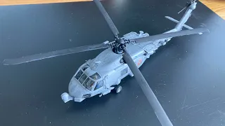 1/72 Hobbyboss SH-60B Navy Seahawk.  Fictional Madagascan Navy Helicopter.  A big upgrade!