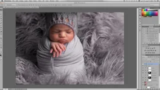 newborn photography . photoshop edit