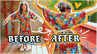 Thrift with me for the PERFECT Art Aunt party dress 🌷🧡💜 thrifting for party supplies & a thrift flip