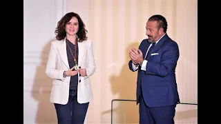 Medalla de Honor categoría Oro a la presidenta de la Comunidad de Madrid, Isabel Díaz Ayuso