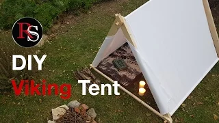 DIY - Making A Viking Canvas Tent