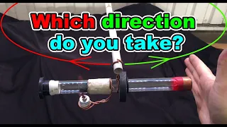 Thermoacoustic heat engine with thrust? - short heat engine experiment with standing wave