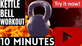 10 Minute Kettlebell Whole Body Pandemic Home Workout. #1