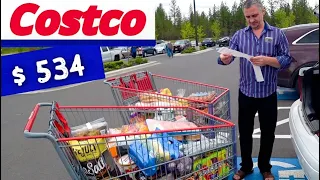 Покупки в Costco на $534 / Закупились к лету / Полки снова полные / Цены на проудкты в США в Костко