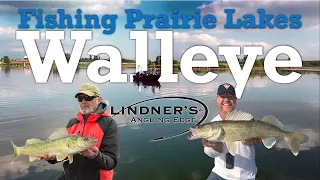 Fishing Prairie Lakes Walleye (Hair Jigs)!