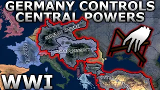 What if Germany Controls The Central Powers in WW1? | HOI4 Timelapse