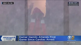 Damar Hamlin attends first Bills game since suffering cardiac arrest