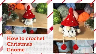 Christmas #gnome easy crochet tutorial for beginners