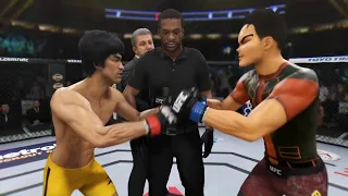 Bruce Lee vs. Pokemon Brock (EA sports UFC 3)