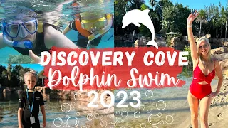 First Time at Discovery Cove, Orlando with Dolphin Swim | What's Included & Tips | February 2023