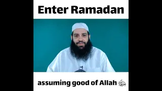 Enter Ramadan assuming good of Allah ﷻ | Abu Bakr Zoud