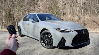 2022 Lexus IS 500 F Sport Launch Edition: Start Up, Exhaust, Test Drive, POV and Review