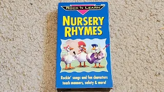Rock 'N Learn Nursery Rhymes 2001 VHS Opening/Closing