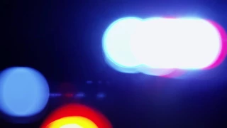 police car light-blur beautiful background video effects