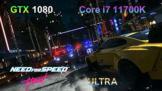 Need for Speed Heat - GTX 1080 - Core i7 11700K - ULTRA - Benchmark 2021