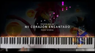 Mi Corazón Encantado - Dragon Ball GT / Piano Tutorial 2024 (pollonuel)