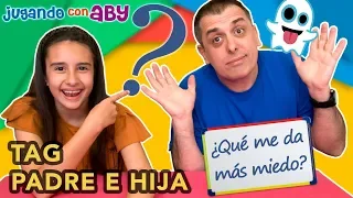 TAG DEL PADRE Y LA HIJA. ¿Qué quiero ser de mayor? ¿Quién conoce más al otro?