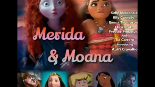 Merida and Moana (Ginger and Rosa) preview