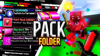 ARSEL'S PACK FOLDER [+80 PACKS] (BEDWARS, POTPVP, BUILDUHC, SKYWARS, UHC...) MINECRAFT PVP