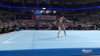 Morgan Hurd - Floor Exercise - 2021 U.S. Gymnastics Championships - Senior Women Day 2