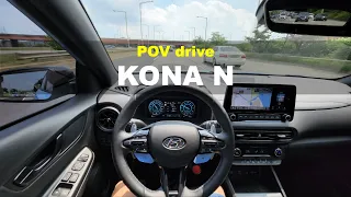 2022 Hyundai KONA N 2.0 T-GDi POV drive