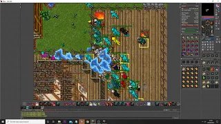 Tibia ezodus.net war Shatter vs Warjaty