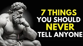The Secret to True Inner Peace: 7 Things to Keep Private (Stoicism)