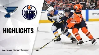 Эдмонтон - Сент-Луис / NHL Highlights | Blues @ Oilers 11/6/19