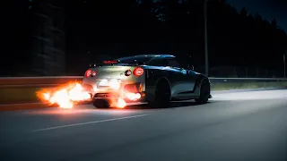 Flame Spitting Nissan GTR R35 | 4K